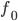 f_{0}